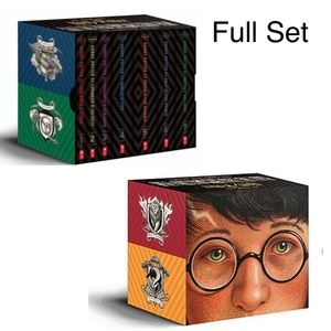 Harry Potter J.K. Rowling Complete Set of 7 Trade Softcover Box Book Set NEW